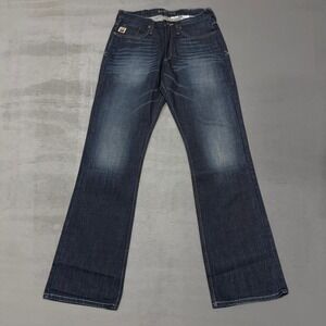 NEW Cinch Luke Jeans Dark Wash Slim Bootcut Denim 33 x 36 MB70134 001